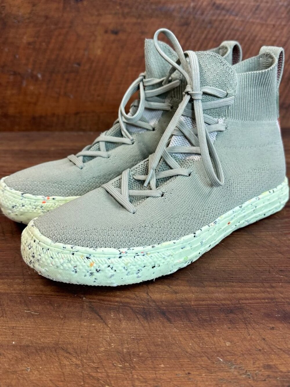Converse Renew Chuck Taylor All Star Crater Knit High Top Sage Green Men’s